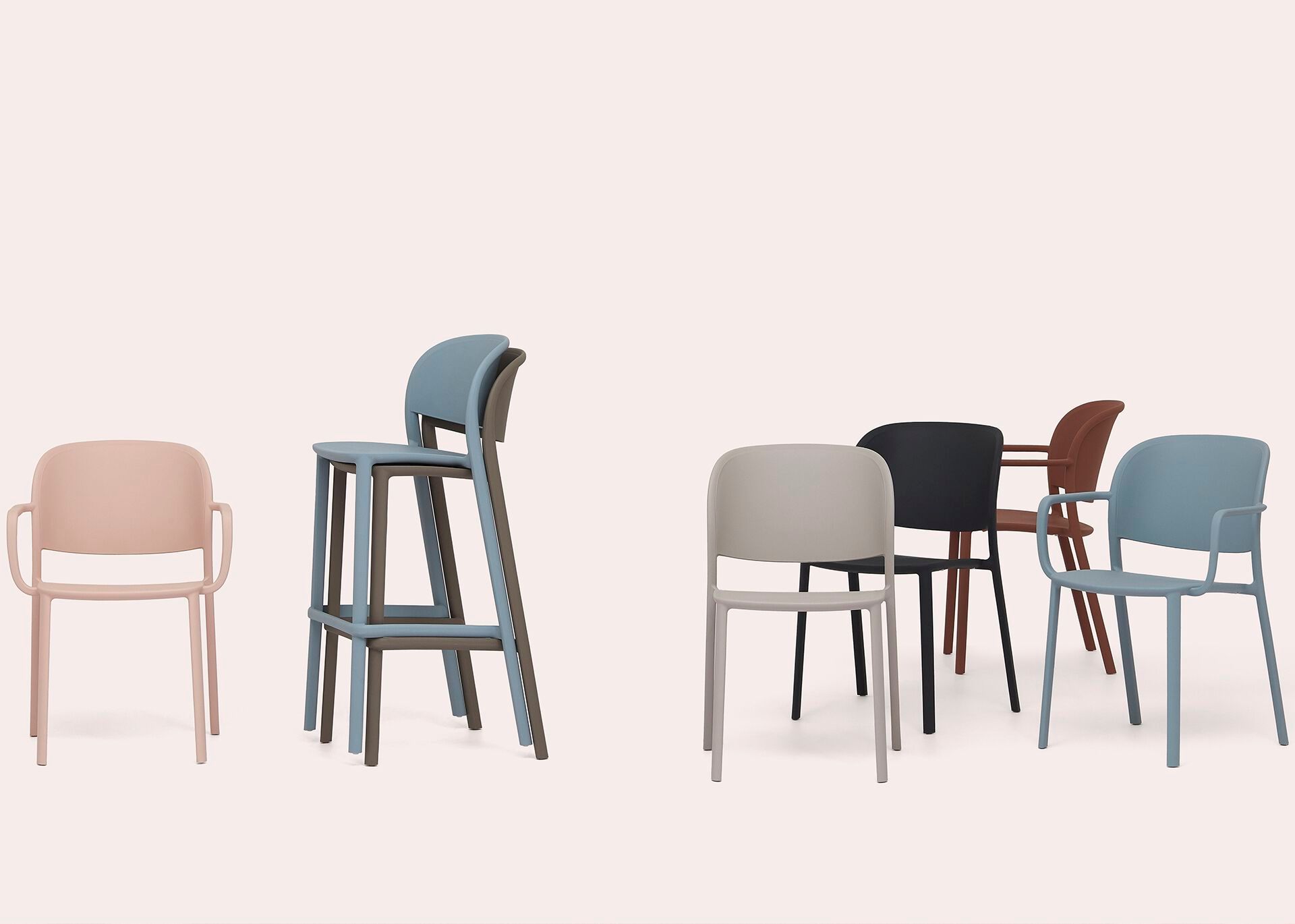 Полипропиленовый стул Ezpeleta Trena ARCH-00011256 - Вид №2