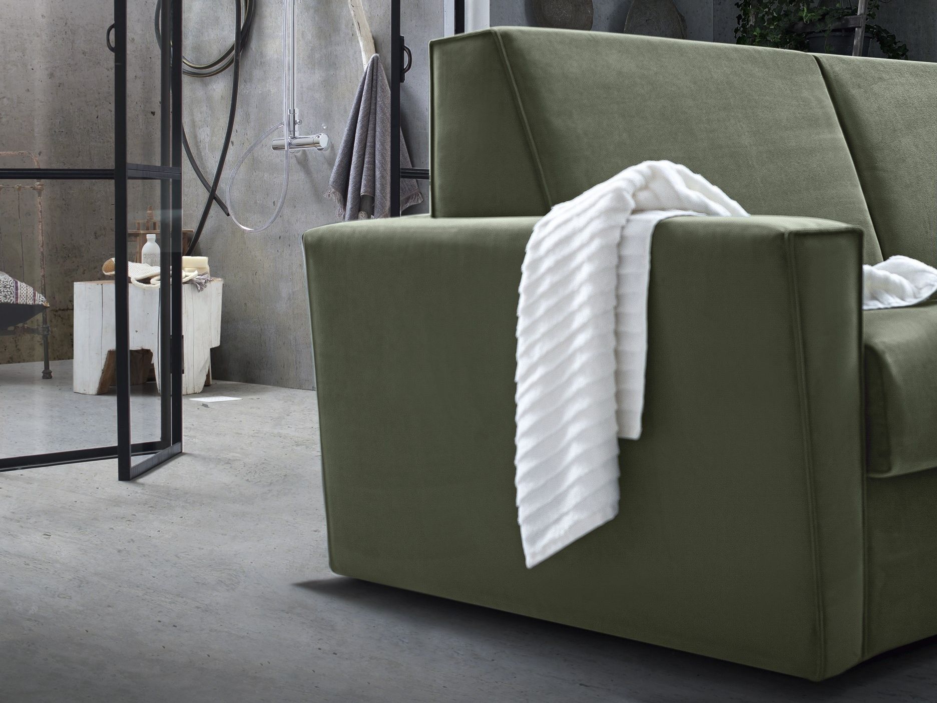 Двуспальный диван-кровать из ткани Felis Day &amp ARCH-00120756 - Вид №2