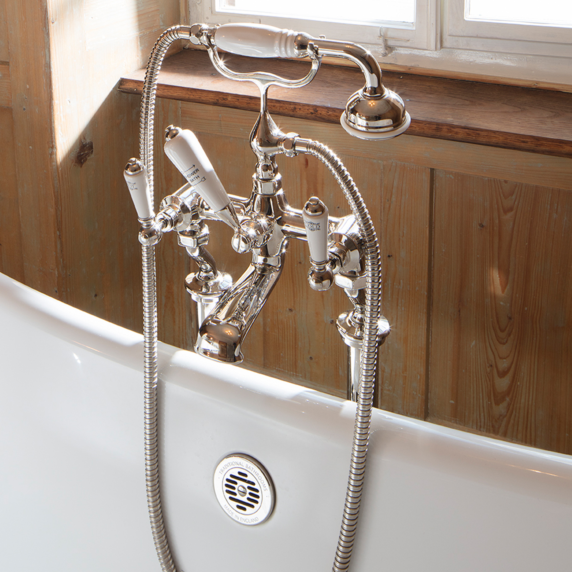 Traditional bathrooms Смеситель для ванны и душа ASCOT 3/4 " Tb330.514.nk  - Вид №1