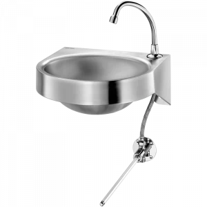 180330 Настенный рукомойник с коленным управлением DELABIE