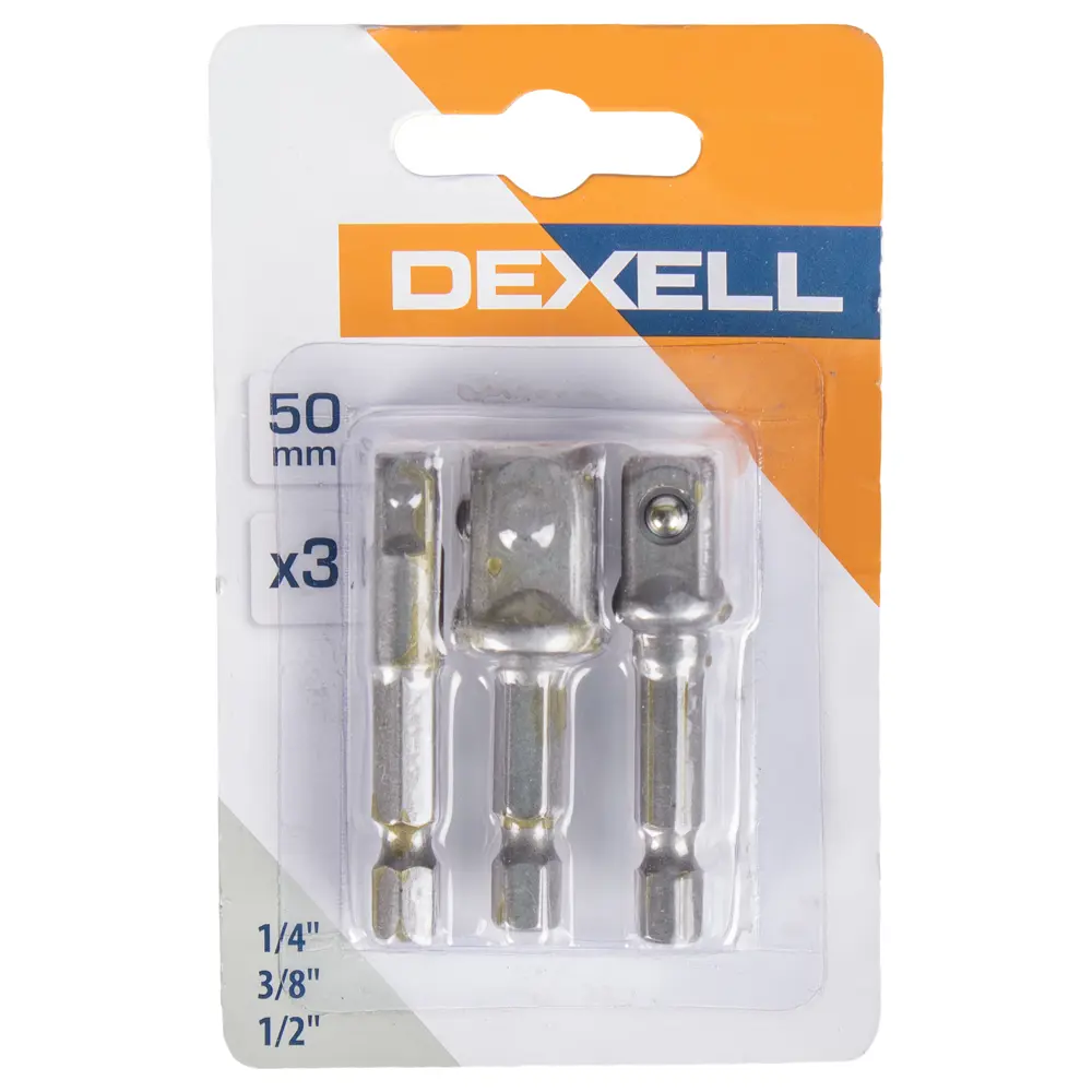 Переходник Dexell для головок 1/4", 3/8", 1/2" Santreyd STLM-2197006 - Вид №1