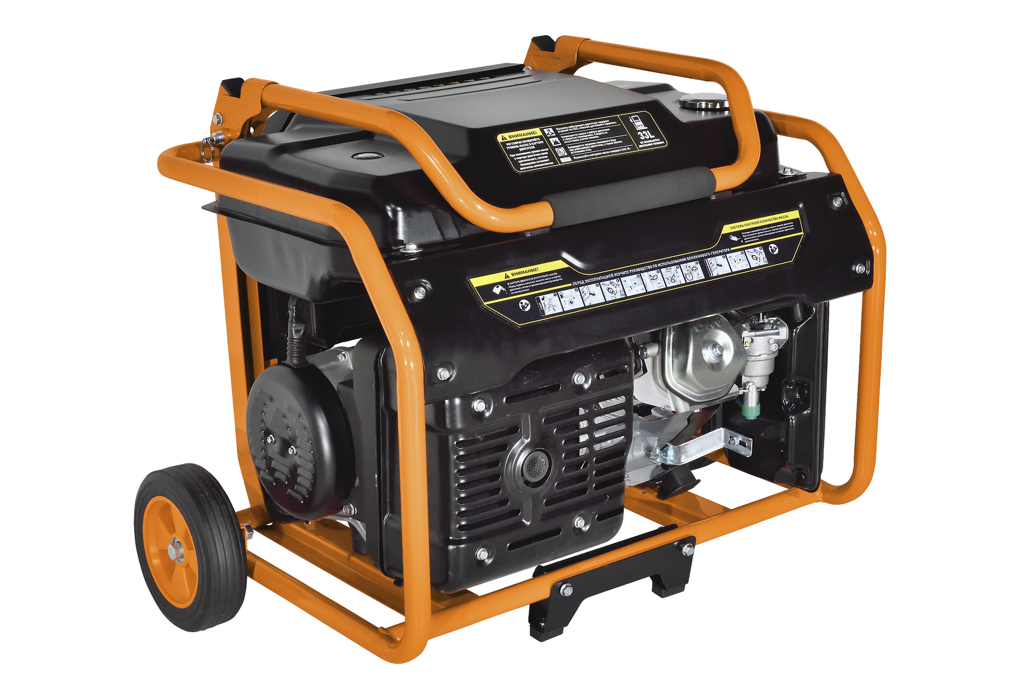 Электрогенератор   бензиновый Carver PPG-10000ЕM 9100271 STDN-0000827 - Вид №2