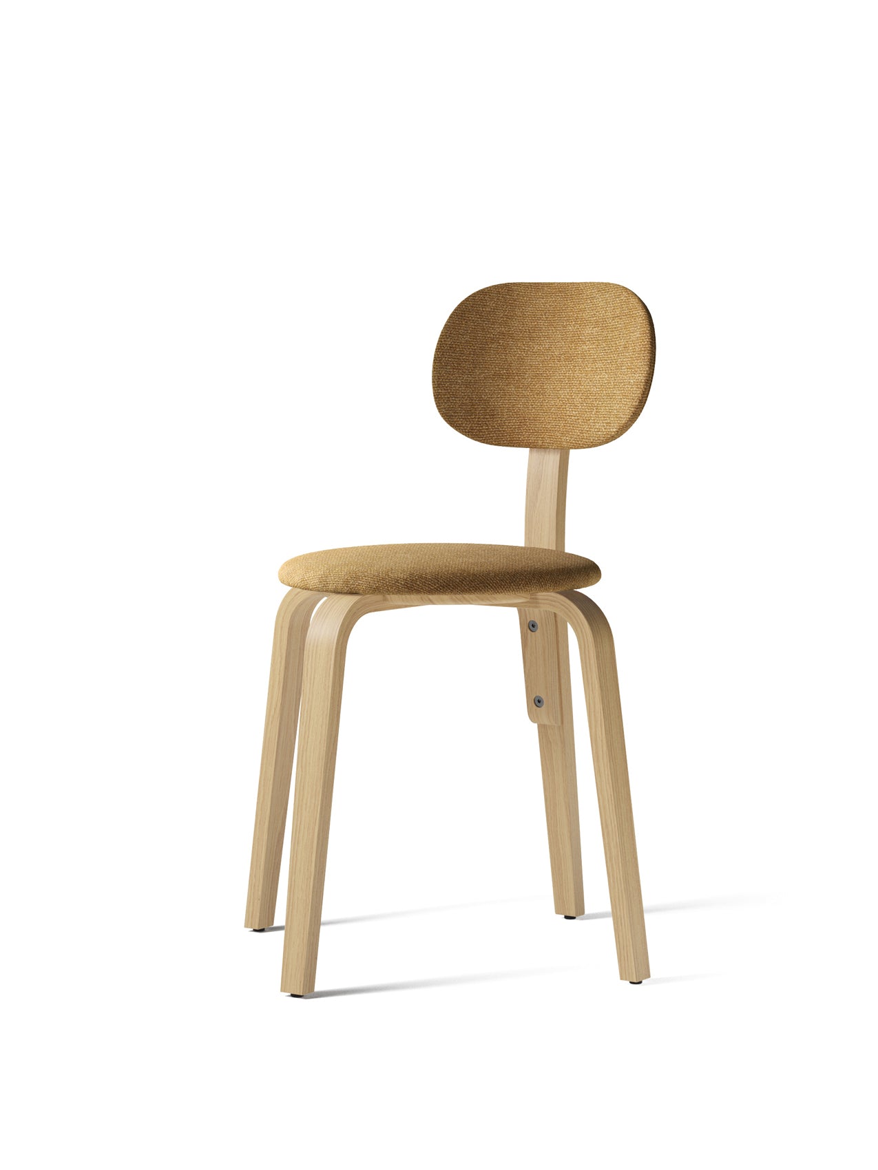 5709262050833 Afteroom Plus, Обеденный стул на деревянной основе, обитый LuceLight  - Вид №24