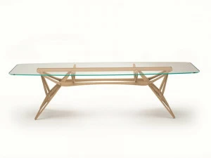 Zanotta Хрустальный стол Carlo mollino cm 2020