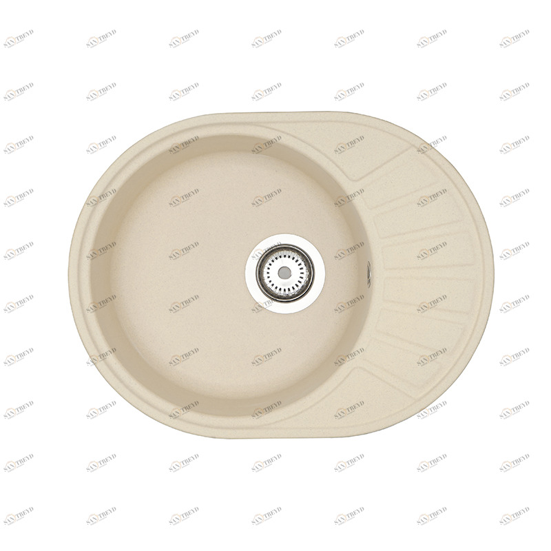 1A711232CS290 Мойка кухонная прямоугольная AQUATON ЧЕЗАНА