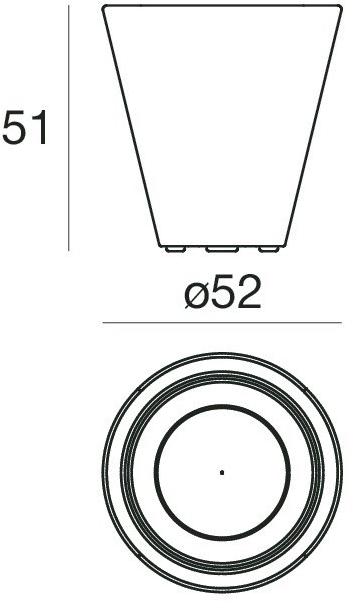 Linea Light Group Садовая ваза / торшер для улицы из полиэтилена sun-id-1426496 - Вид №2