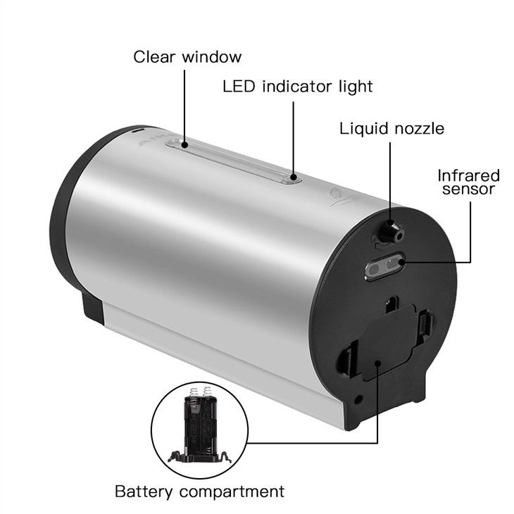 Автоматический дозатор пенящегося мыла AIKE AK1255_141  - Вид №4
