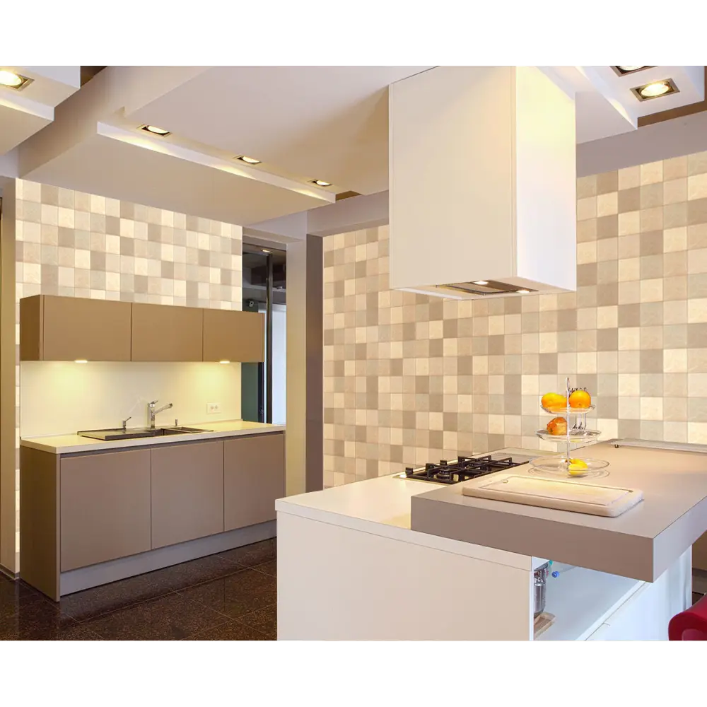 Панель ПВХ Латте 960х485x3 мм, 0.47 м² Santreyd STLM-2062583 - Вид №3