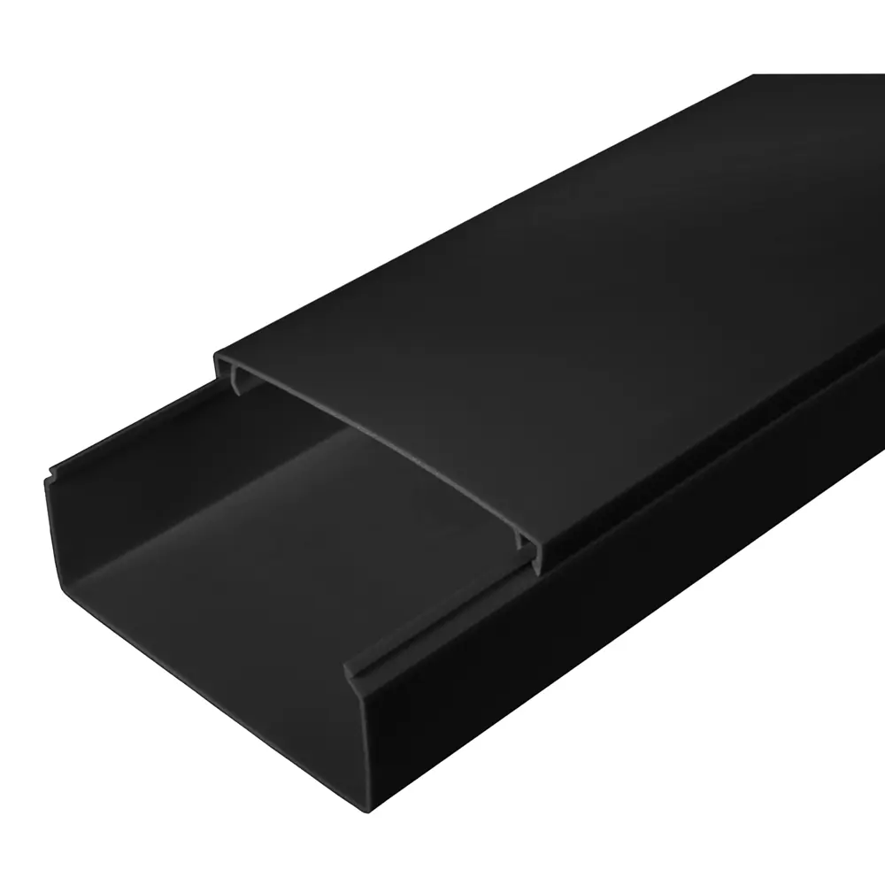 Кабель-канал Mirkl 40x60 мм 2 м цвет черный Santreyd STLM-2050802