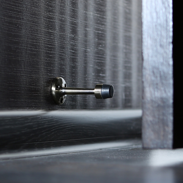 Дверной стопор простой , 35х35х75 мм, никель LJPS0034 Public Steel Россия 