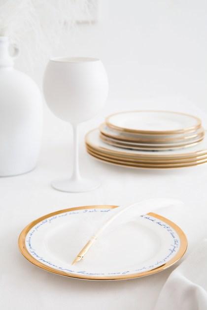 Mineheart Фарфоровая тарелка  Acc/012-set  - Вид №6