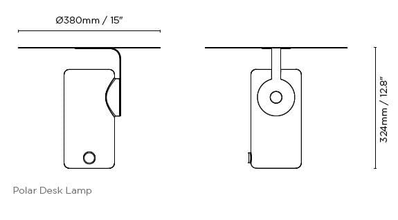 Регулируемая светодиодная настольная лампа Ross Gardam ARCH-00047320 - Вид №5