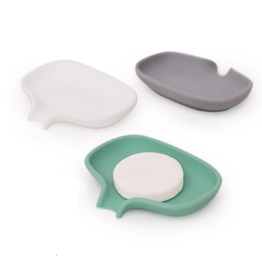 Мыльница с носиком для слива серая (малая) Bosign 263831 - Вид №4