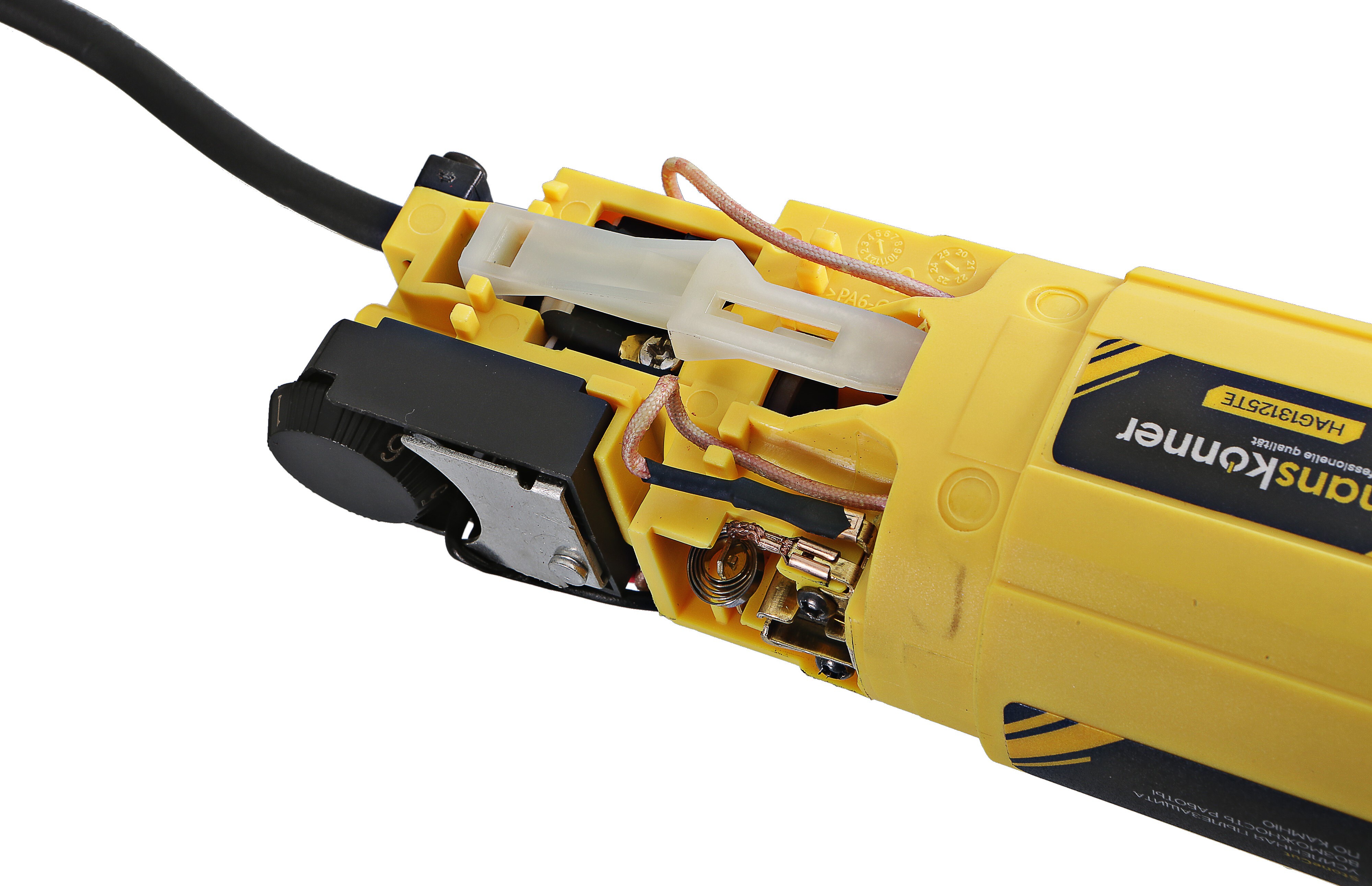 Углошлифовальная машина (УШМ) Hanskonner HAG13125TE 9965182 STDN-0061643 - Вид №12