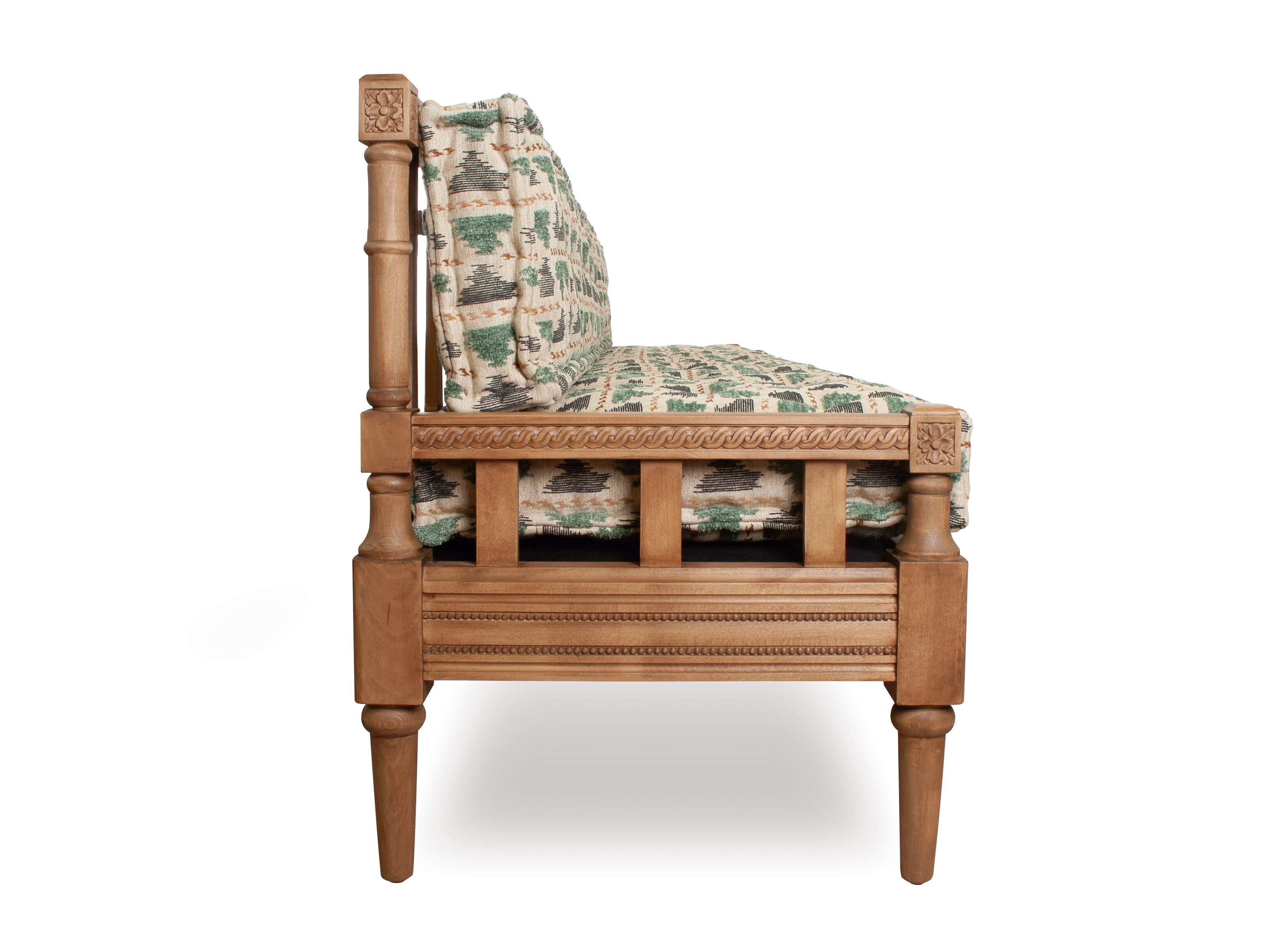 Мягкая скамья со спинкой CREARTE COLLECTIONS LAB GUSTAVIAN II ARCH-00119764 - Вид №5