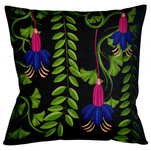 2719227 Подушка «Тропический лес / Нуар», версия 10 Object Desire