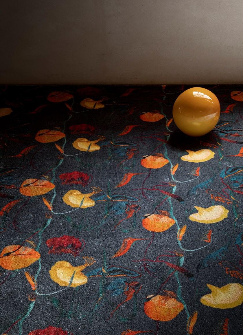 Ковер из полиамида с цветочными мотивами Diva Santreyd sun-id-1360647 - Вид №9