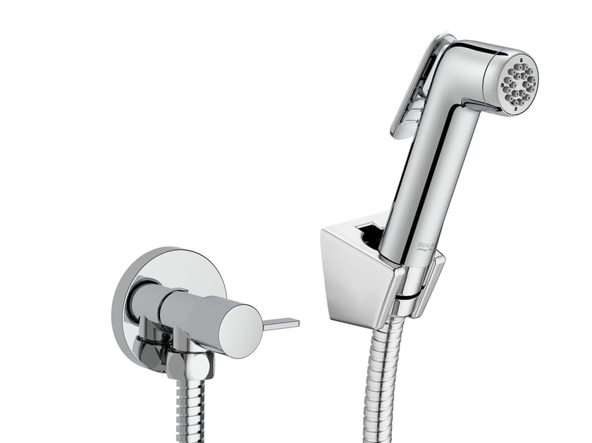 Настенный смеситель для биде с подачей шланга с ручным душем Roca BE FRESH 5B9M30C00 ARCH-00125456