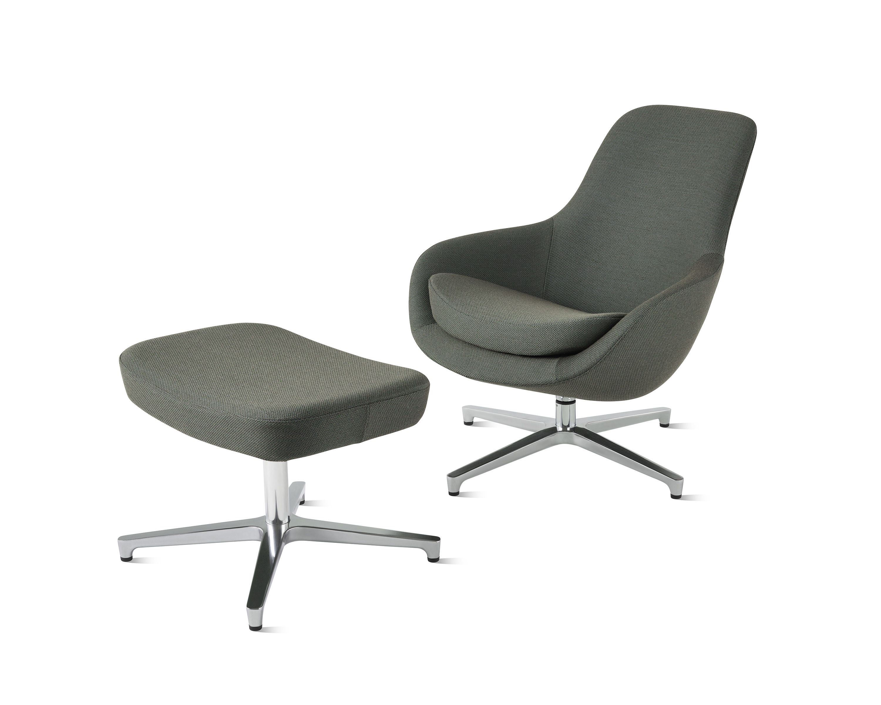Тканевая спицевая подставка для ног Herman Miller Saiba ARCH-00121094 - Вид №3