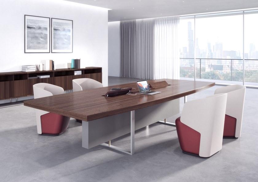 ESTEL GROUP Стол для переговоров с системой управления кабелями Deck sun-id-1484160 - Вид №3