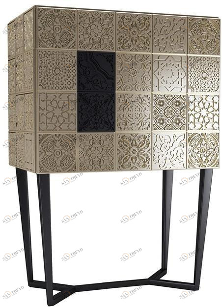 Malabar Комод деревянный с ящиками Virtuoso sun-id-1483383