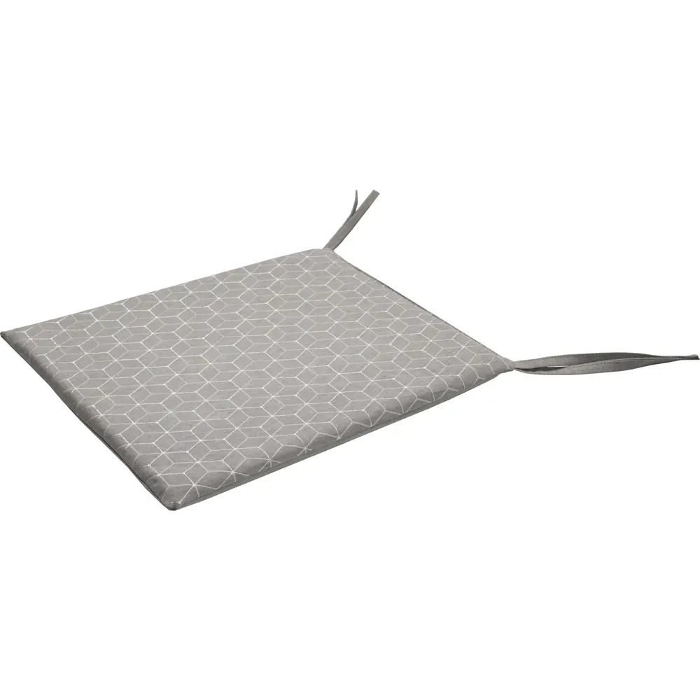 Сидушка геометрия 40x35 см цвет бежево-серый GARDEN STLM-2042668 - Вид №1