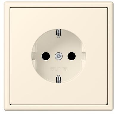 JUNG Пластиковая электрическая розетка Ls 990 les couleurs® le corbusier sun-id-1370154 - Вид №2