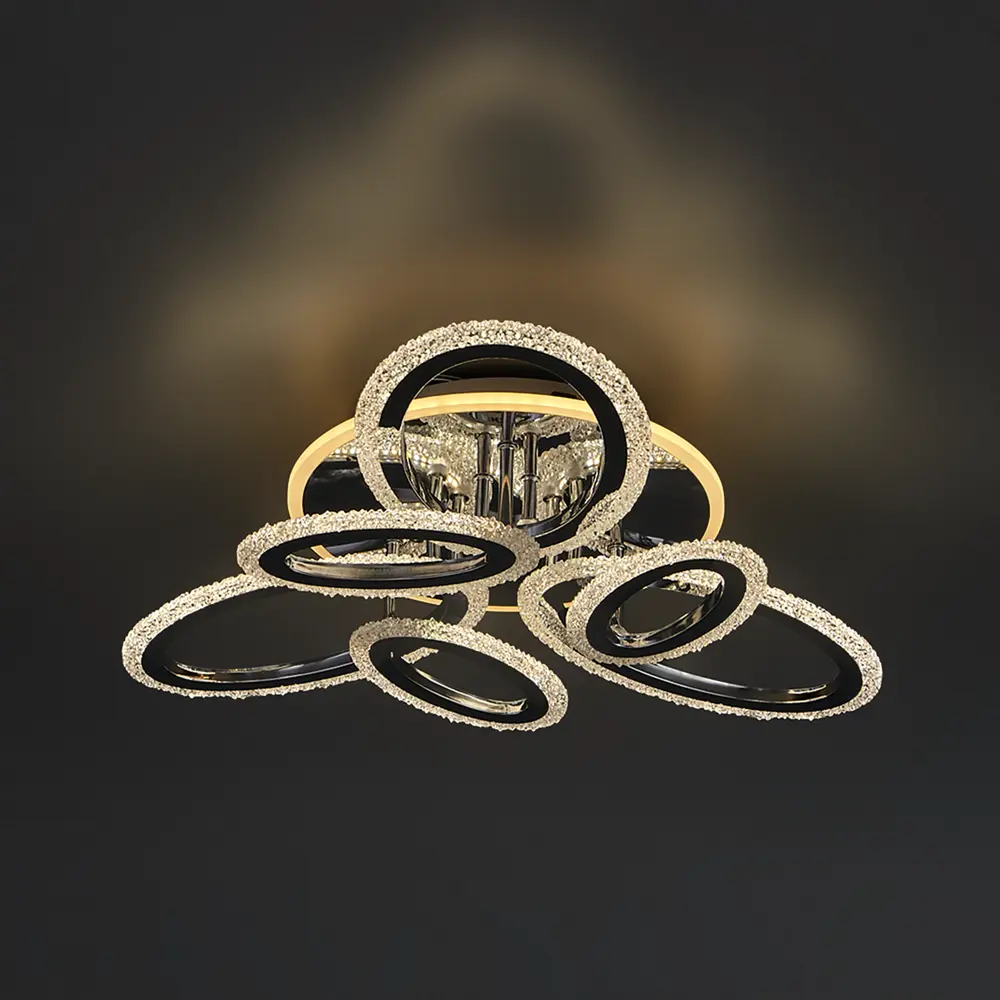Люстра потолочная Jlight Lou 5644/150C LED цвет хром 84315609 STLM-2124141  - Вид №4