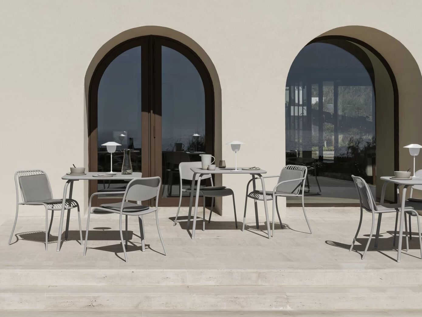 Стальной садовый стул с подлокотниками blomus Yua ARCH-00094682 - Вид №7