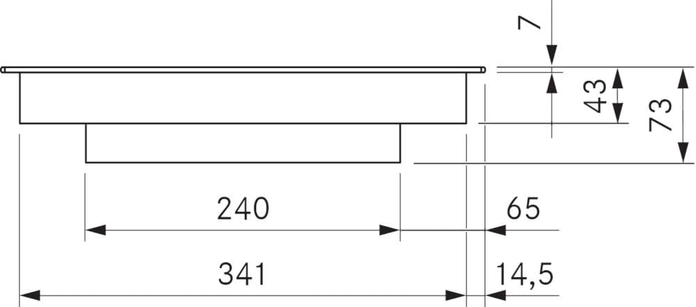 Встраиваемая индукционная плита из стеклокерамики Bora Bora Professional 3.0 ARCH-00099243 - Вид №3