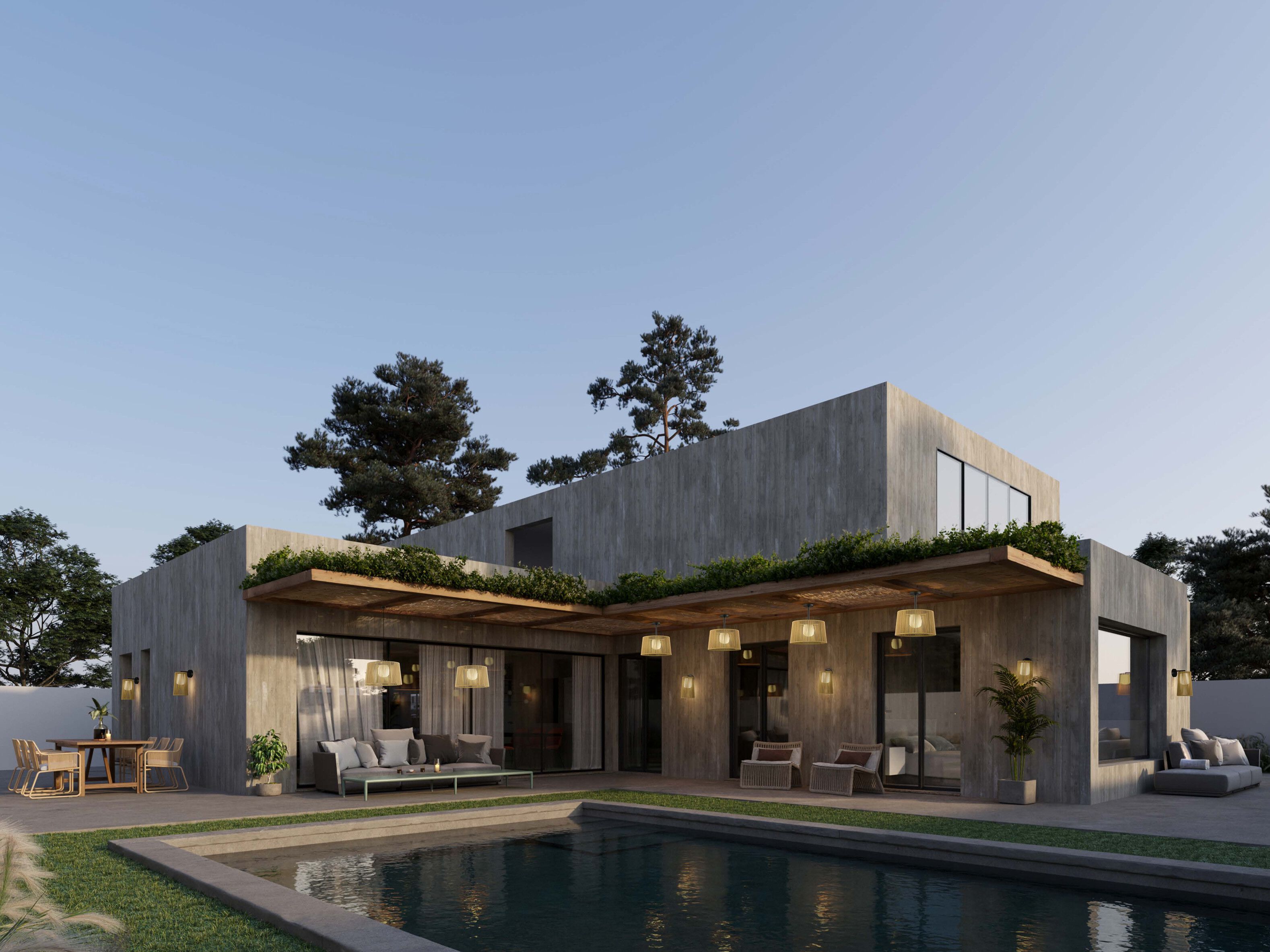 Открытый светодиодный настенный светильник Olé Lighting Drum ARCH-00025222 - Вид №1