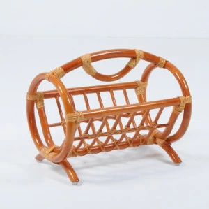 Газетница из ротанга коричневая "Коньяк" 17/15 VINOTTI  00-3885434 Коричневый