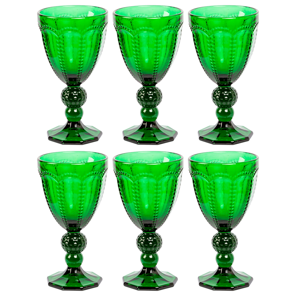 21091712 Комплект бокалов «Меркури» (6 штук, изумруд) Object Desire Светский прием  - Вид №2