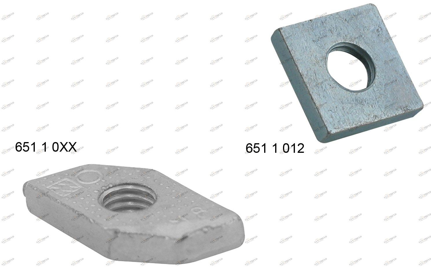 6511010 Монтажные профиля BIS Монтажные гайки нерж. монтаж в профиле BIS RapidRail® WALRAVEN 