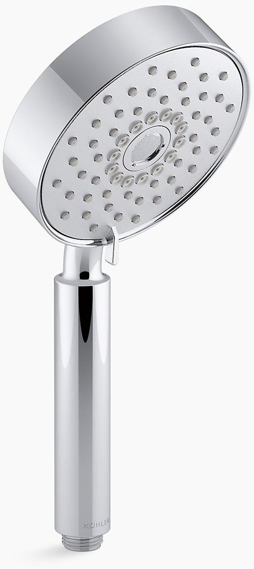 KOHLER Многофункциональный ручной душ Purist 2,5 галлона в минуту с технологией впуска воздуха Katalyst K-22166-CP  - Вид №1