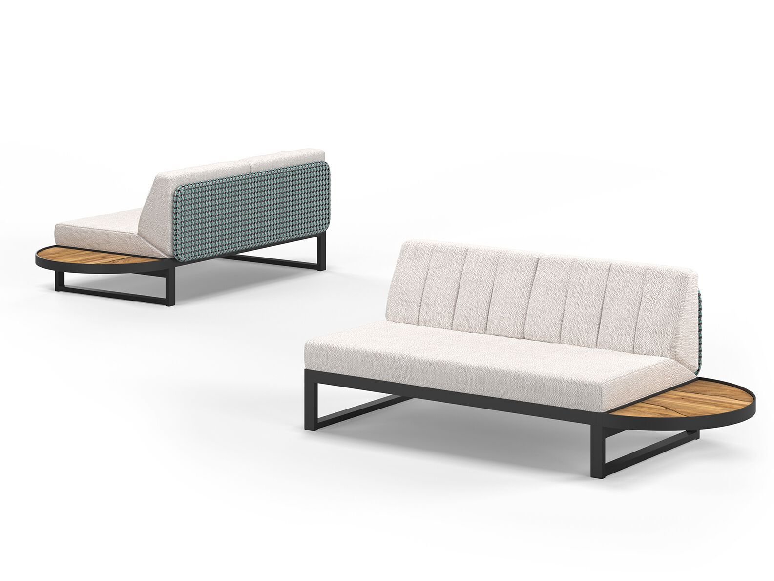 2-местный модульный тканевый диван с журнальной стойкой MAMAGREEN Munia ARCH-00077745 - Вид №10