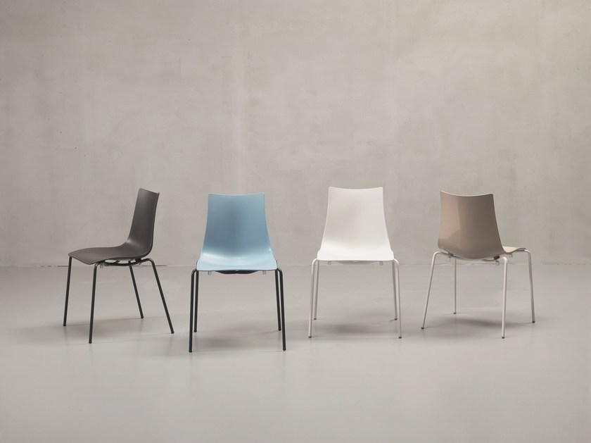 SCAB DESIGN Штабелируемый стул из технополимера Zebra tecnopolimero sun-id-1427122 - Вид №2