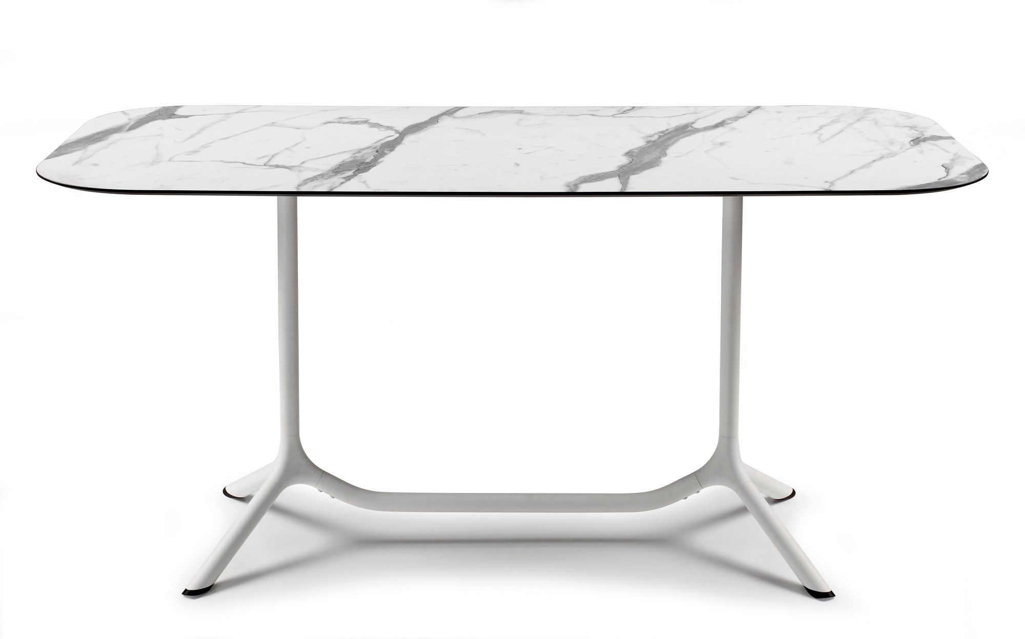 Овальный или прямоугольный стол с двойным основанием с 3 спицами S-CAB Tripé ARCH-00147330 - Вид №8