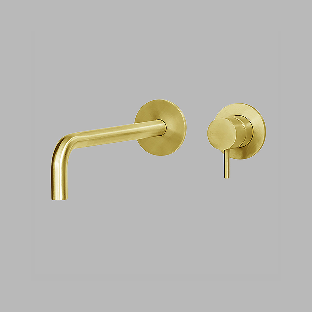 QT3100-250SMP3 Смеситель встраиваемый 250 мм - имитация латуниd line Qtoo 