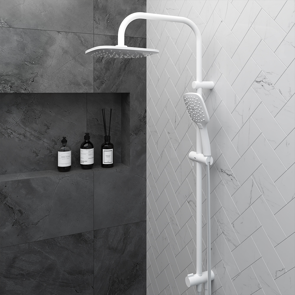 DX978200200 душ. система: верхний душ 230мм ручн.душ 120мм 3 режима штанга 1010мм Бе Damixa Origin Evo  - Вид №7