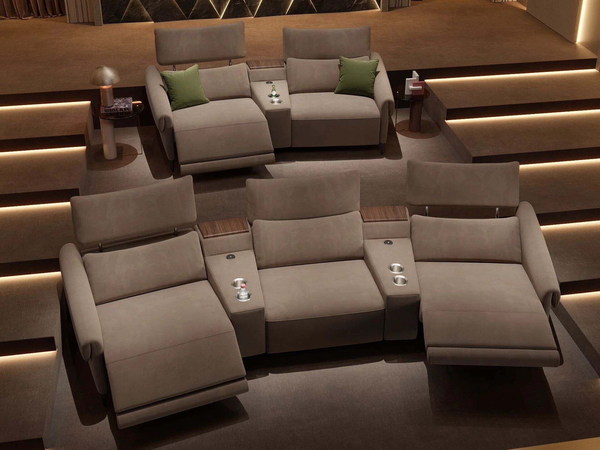 3-местный тканевый диван Sofanella Bienno Kino ARCH-00076333 - Вид №3