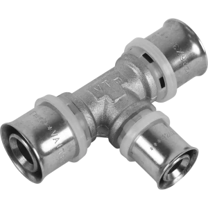 Тройник переходной Valtec 26x20x26 мм никелированная латунь VTM.231.N.262026 15474516 STLM-2079514