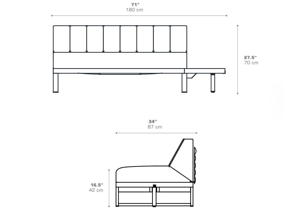 Тканевый модульный садовый диван MAMAGREEN Munia ARCH-00062473 - Вид №27