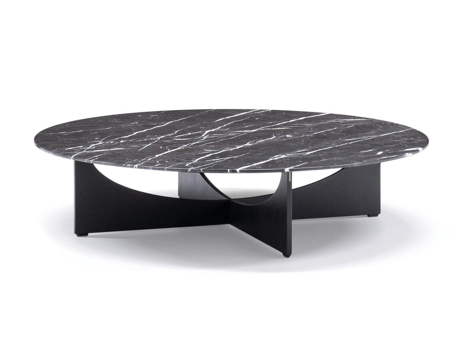 Мраморный круглый низкий журнальный столик Minotti Лидо ARCH-00089691 - Вид №1