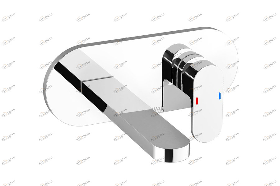 Смеситель для умывальника CR 019.00 настенный монтаж Ravak X070093