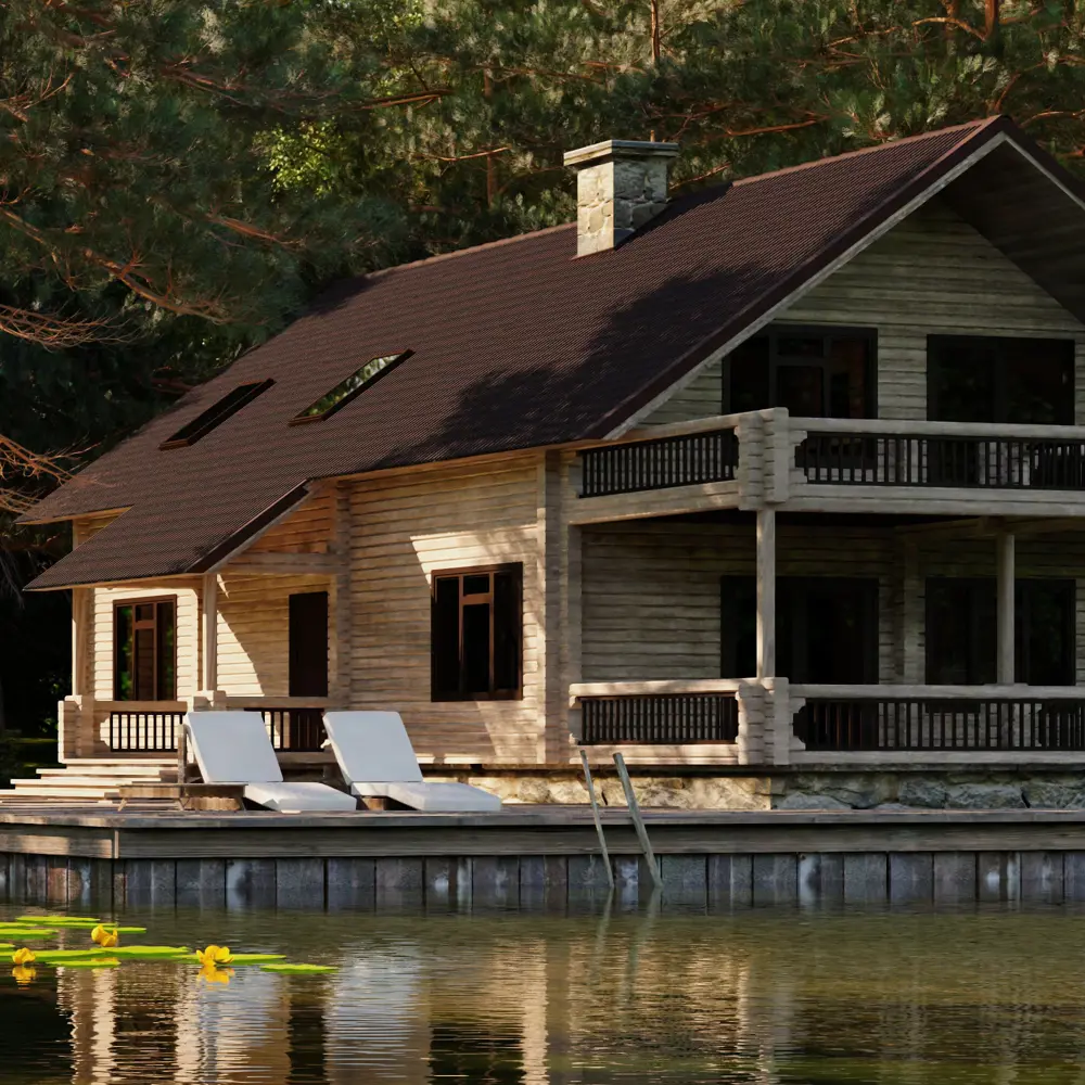 Черепица Ондулин DIY 3x820х1950 мм коричневый ONDULINE STLM-2008955 - Вид №6