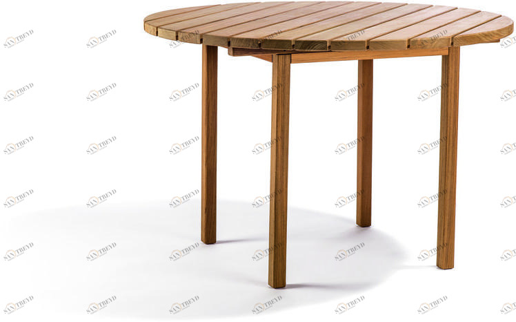 Skargaarden Круглый садовый стол из тика Djurö sun-id-1446905