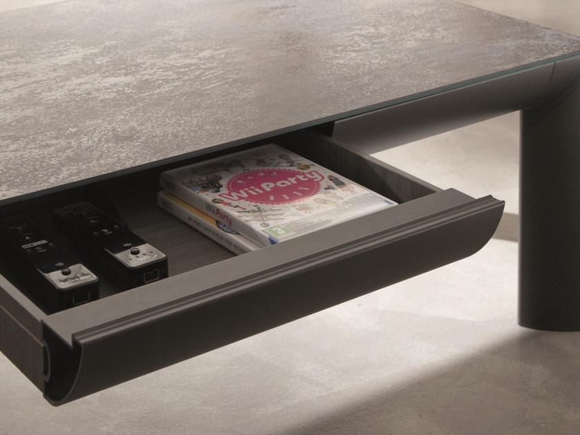 IDEAS Group Квадратный журнальный столик из закаленного стекла Moon sun-id-1379497 - Вид №2