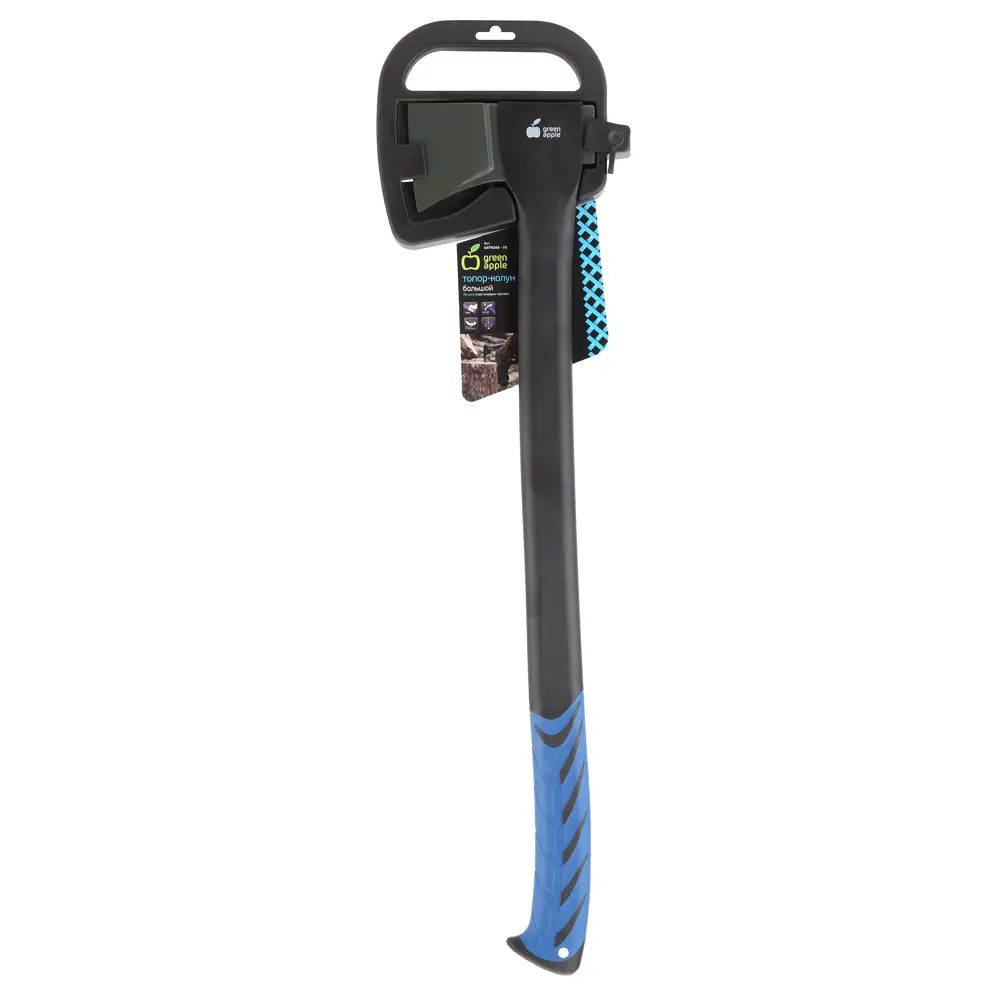 Топор-колун Green Apple GATK008-70 с пластиковым чехлом, 70 см Santreyd STLM-2085224 - Вид №1