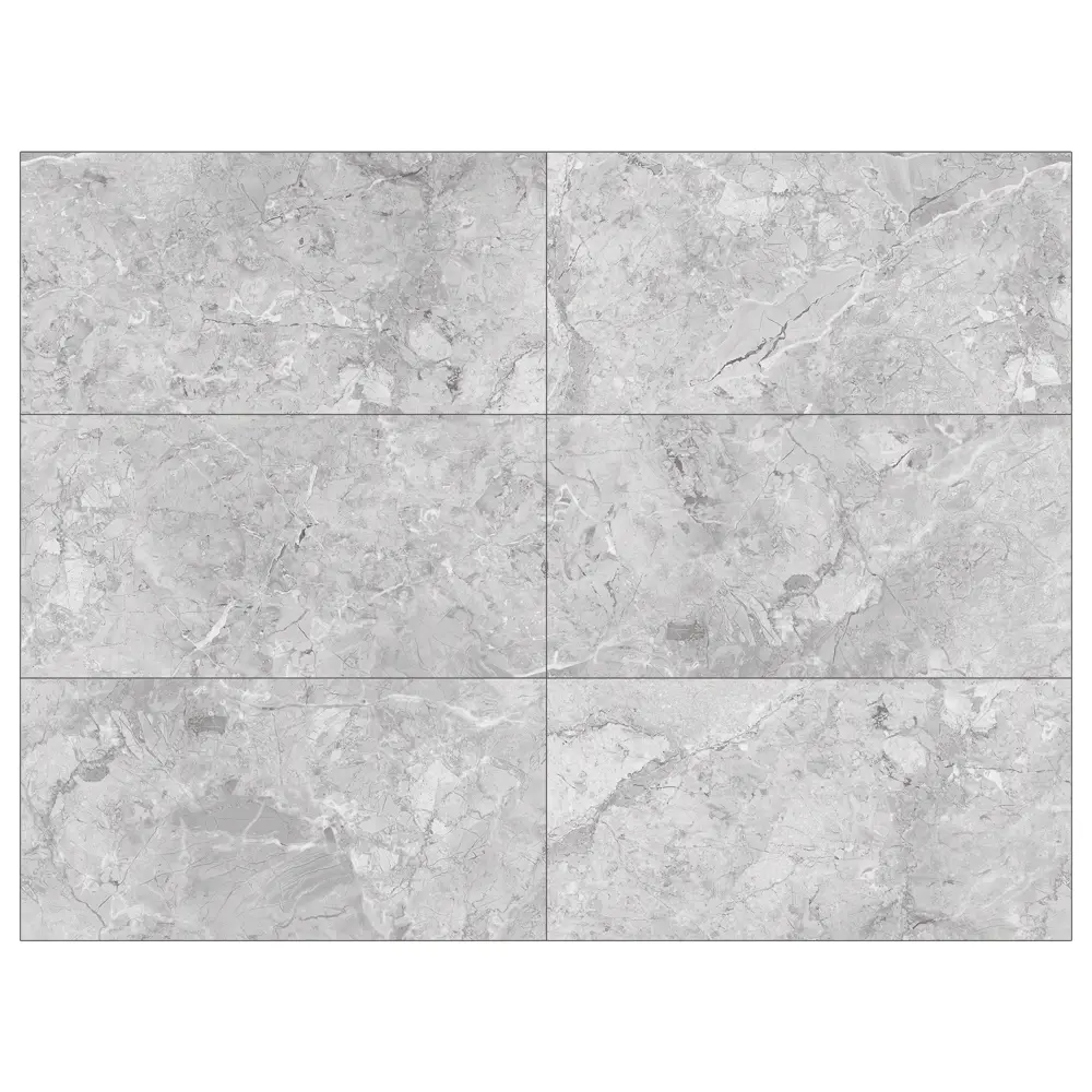 Настенная плитка Azori Misteria Grey 31.5x63 см 1.79 м² матовая цвет серый STLM-2141839 - Вид №2